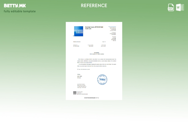 Референтен шаблон за кредитна картичка во модерен стил Canada American Express A